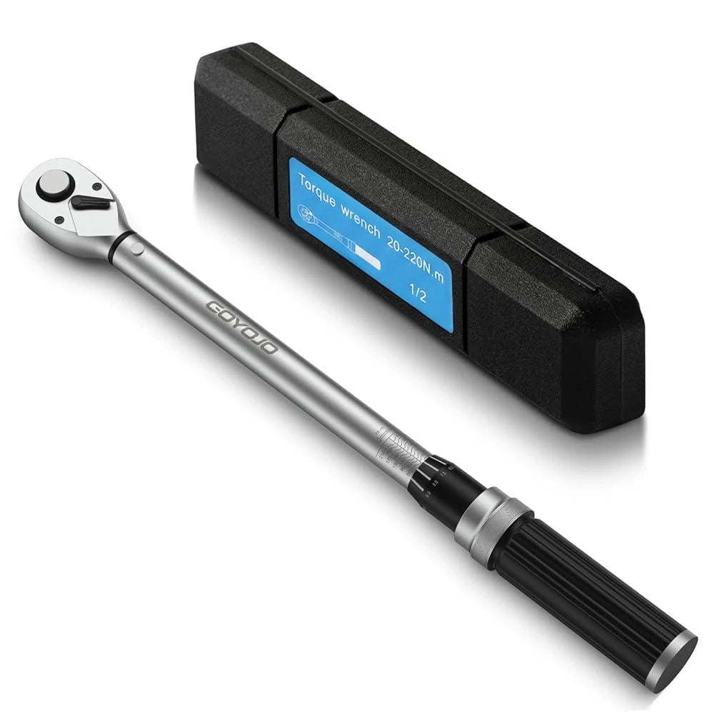 5-60N.m Torque Wrench 3/8 ” Inch Square Drive Torques Key High Precision Torque Wrench Professional Bicycle Automotive Tool