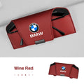 Car Visor Glasses Case Microfiber leather For BMW 1 3 5 7 Series E38 E46 E60 E90 E87 G30 G20 X1X3X5 X6 X7 Sunglasses Storage Box
