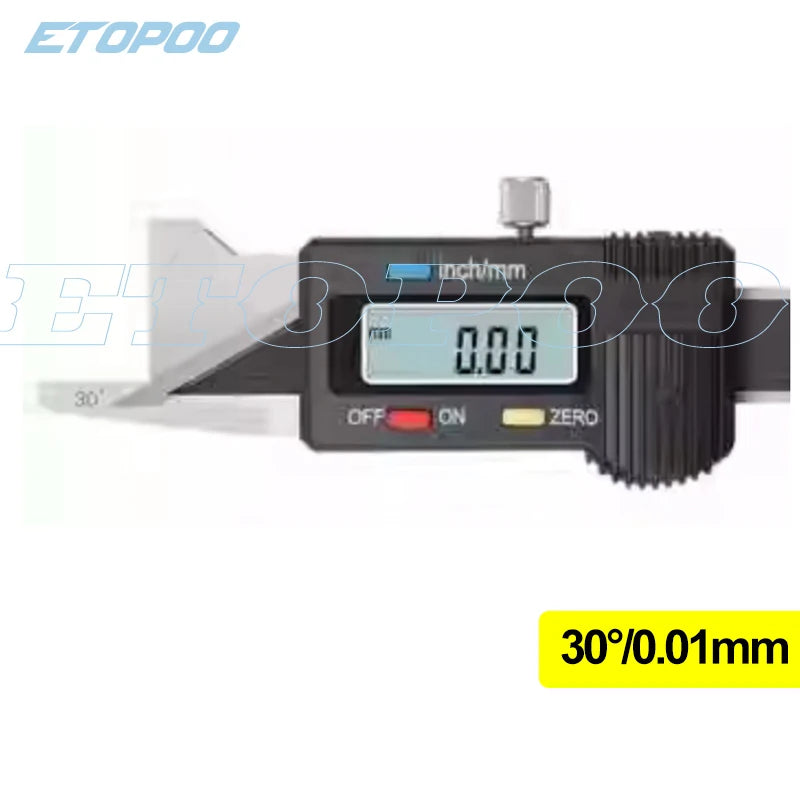 15 30 45 60 Degree Digital Chamfer Gauge Stainless Steel Chamfering Calipers Vernier Caliper Chamver Vernier Caliper