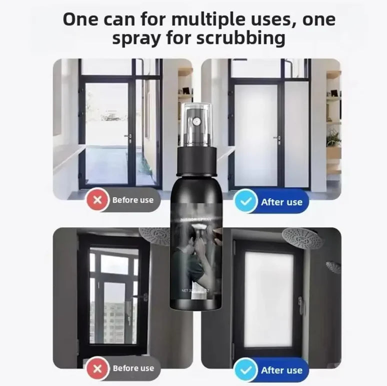 50ml Oneway Visibility Privacy Protection Car Windshield Spray Decontamination Removal Agent Remove Car Windows Side Glass Spray