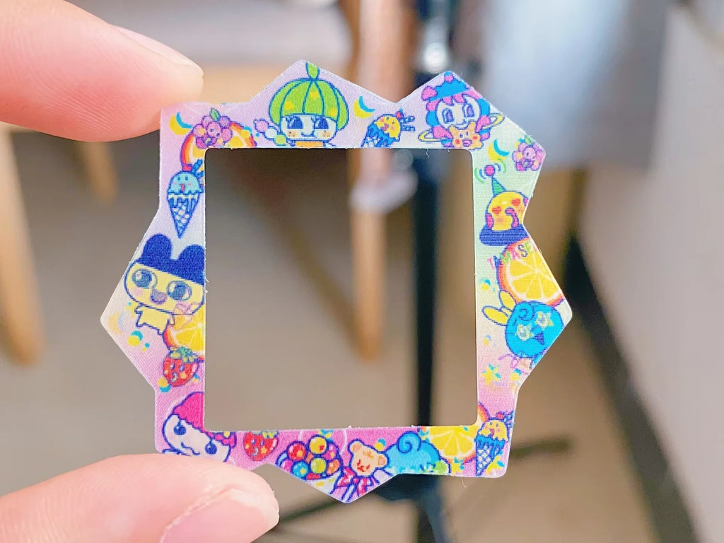 IN STOCK Cannot Be Past Dynamic Lenticular Tamagotchi Paradise Cartoon Characters Diy Handmade Panel Paper And Backboard Paper