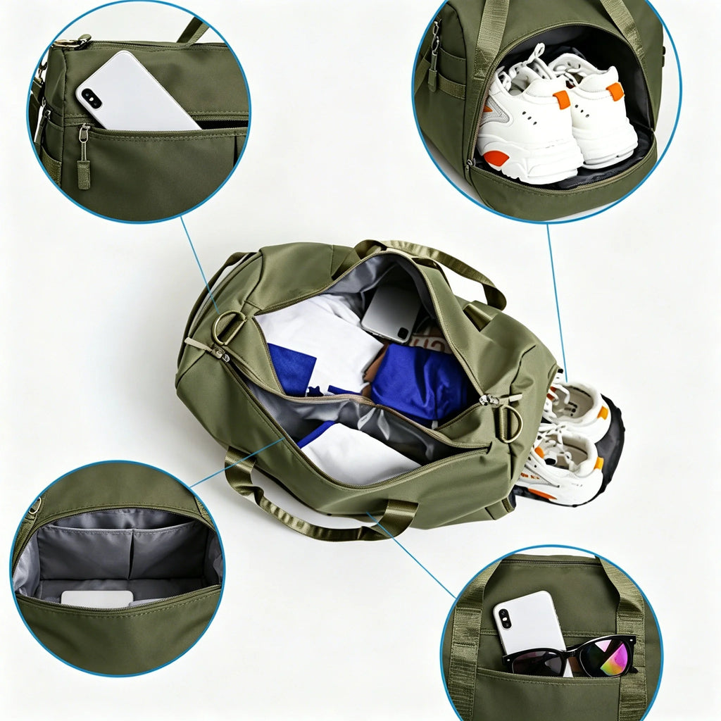 Large Gym Bag Fitness Bags Wet Dry Training Men Yoga For Shoes Travel Shoulder Handbags Multifunction Work Out Swimming Bag ﻿