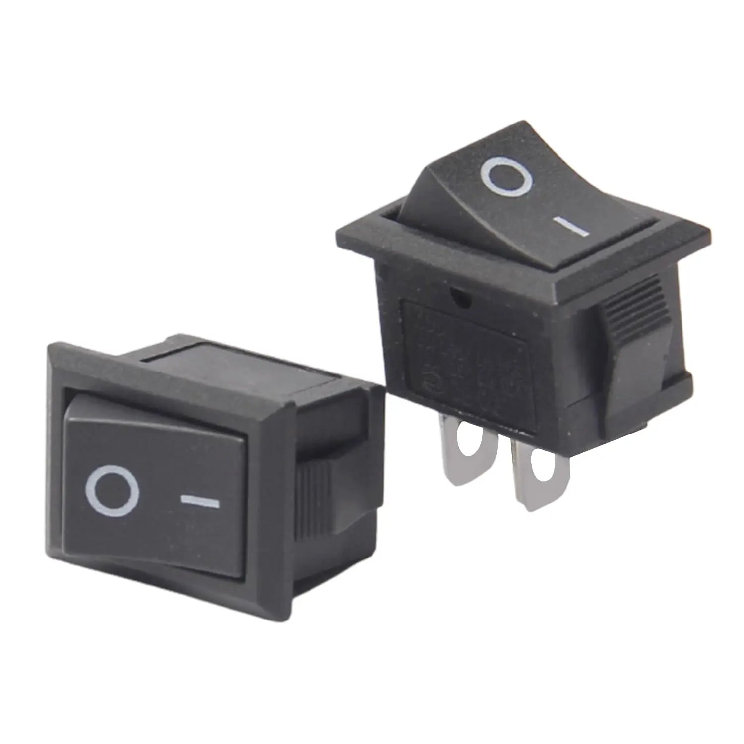 10/20PCS 12V Rocker Switch On/Off 2 Pin 2 Position SPST Car Auto Boat Rocker Toggle Switch AC 6A/250V 10A/125V