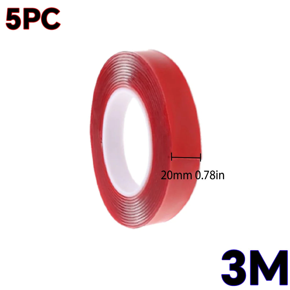 Double Sided Nano Tape Clear Waterproof Heavy Duty Glue Removable No Traces Adhesive Mounting Tapes Home Car Stickers Wholesale