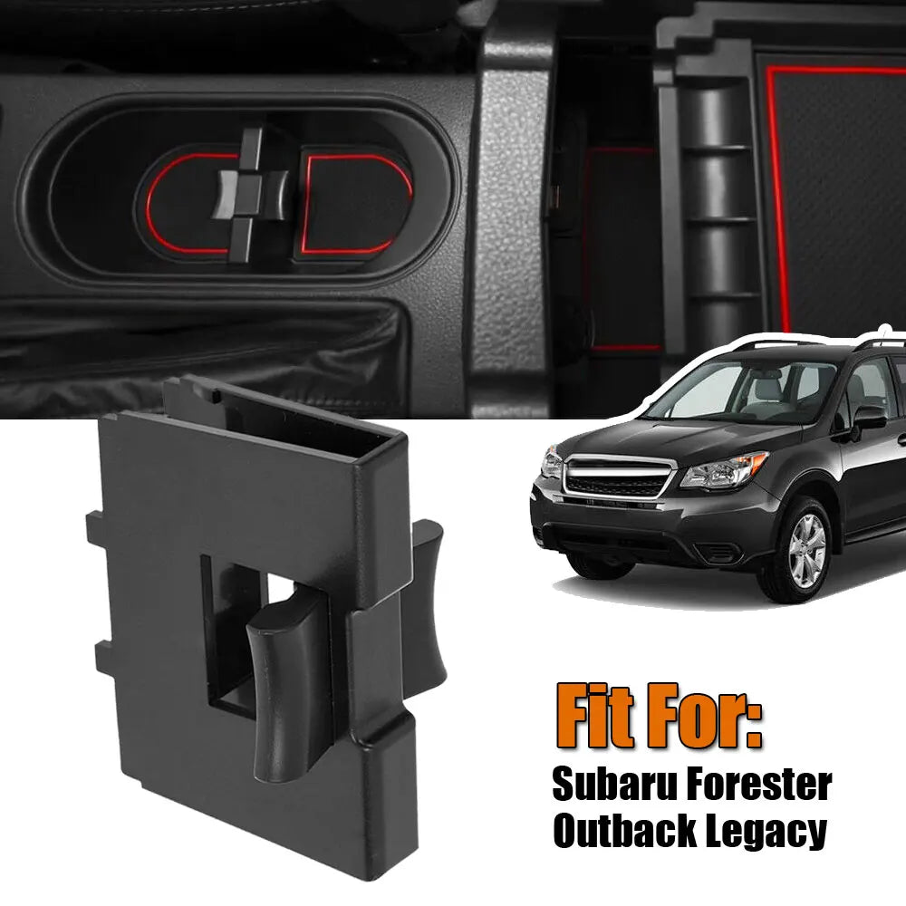 Car Interior Center Console Cup Separator Organizer Accessories Car Cup Holder Insert Divider for Subaru Forester Outback Legacy