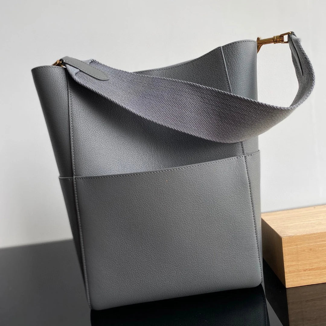 High-Quality Sheepskin Handle Vanity Box Crossbody Shoulder Handbag 2026 Designer Women's Luxury Makeup Bag
