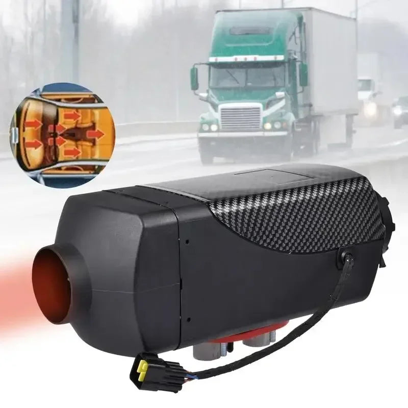 Car Air Heater 5KW 12V/24V Ignition Copper Heater Integrated Auxiliary Diesel Heater Auto Parking Fuel Heater for Websato