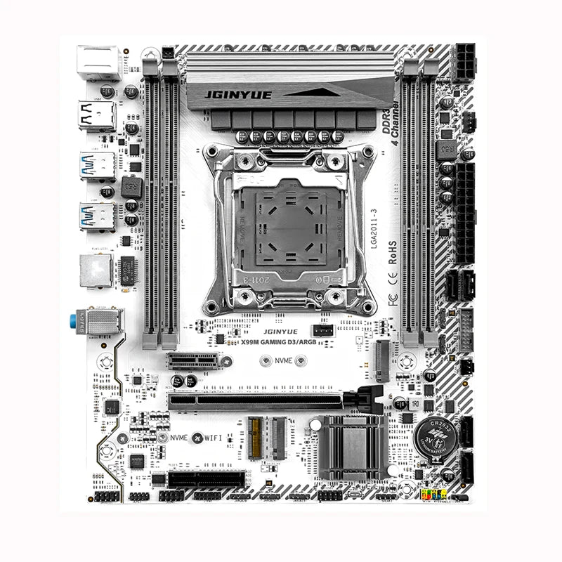 X99 GAMING D3 Motherboard Combo Kit Xeon E5 2696 V3 LGA2011-3 CPU Kit 2*16GB= 32GB DDR3 1600MHZ RAM Placa Mae X99 Set TPM 2.0