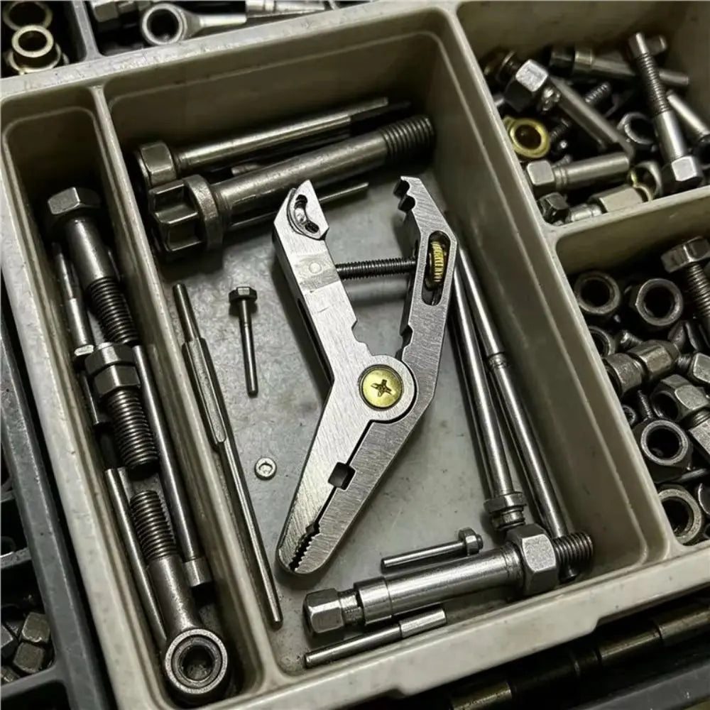 Parallel Wrench 5 in 1 Multi-tool Hex Screwdriver Pliers Electrical Disconnect Pliers Portable Clamp Bottle Opener