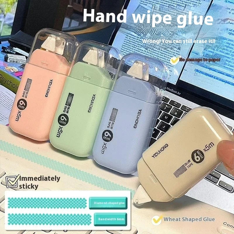 New 4Pcs/1set Double-Sided Adhesive Dots Glue Tape Acid Free & Safe Permanent Tape Roller Tape