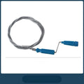 Metal Spring Sink Dredge Auger Plumbing Snake Clog Remover Ultra-long Sewer Dredge Drain Cleaner Drain Auger Flexible