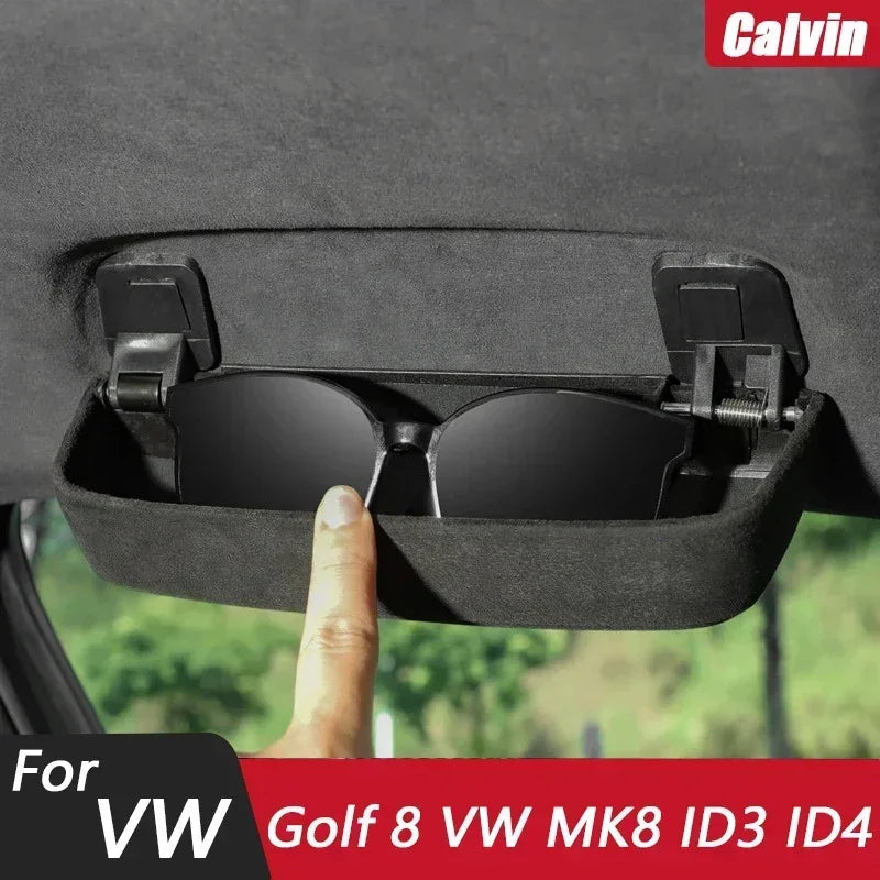For Volkswagen Golf 8 VW MK8 ID3 ID4 Sun Glasses Case Holder Interior Accessories