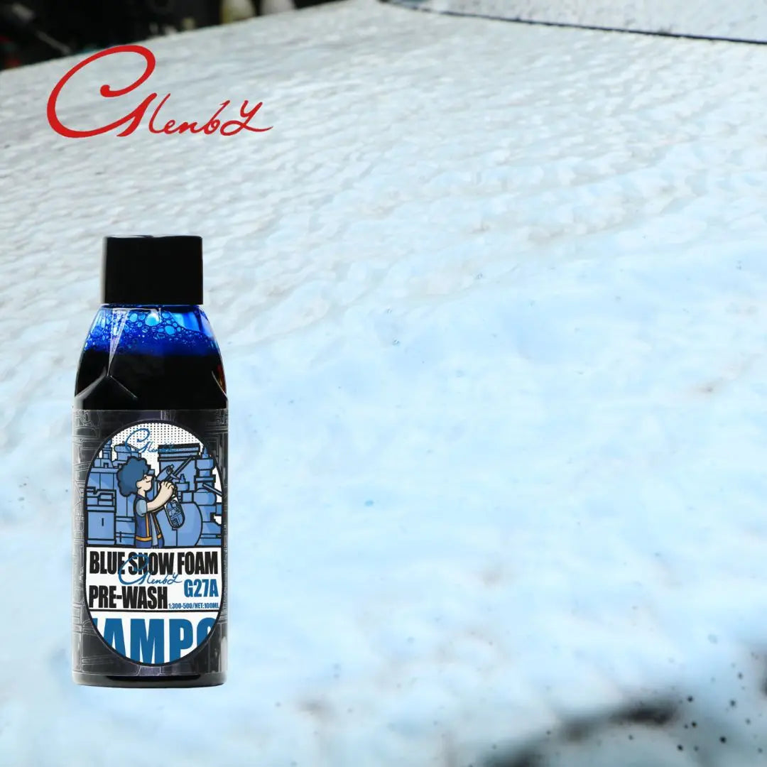 Car Wash Color Foam High Foaming Shampoo Blue Foaming Car Wash Soap Auto Wash Shampoo Works with Foam Cannons,Foam Guns