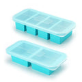 2 or 3-piece Silicone Freezer Tray Mold with Lid, Storage Box Food Box, Storage Containers for Soup, Broth, Meal Prep, Ice Cubes