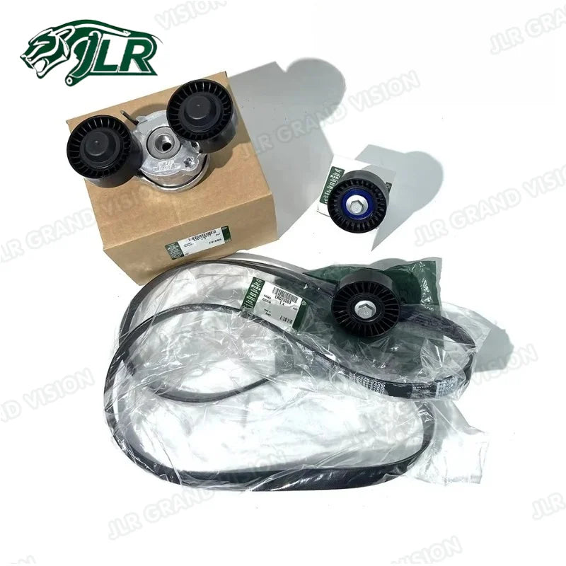 LR114017 LR071712 T2H38134 LR079263 2.0 Drive Belt Tensioner Idler Fit FOR Discovery Sport Defender Evoque Velar JAGUAR