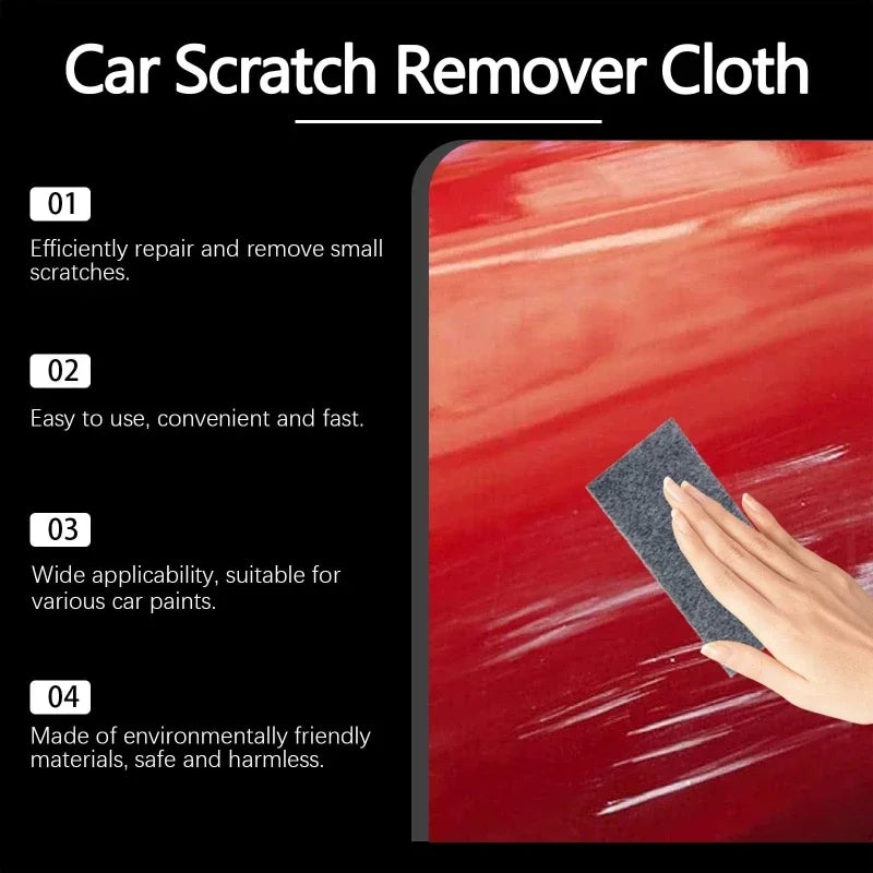 6Pcs Nano Sparkle Cloth Car Scratch Remover Paint Repair Easily Nanosparkle Cloth for Car Scratches
