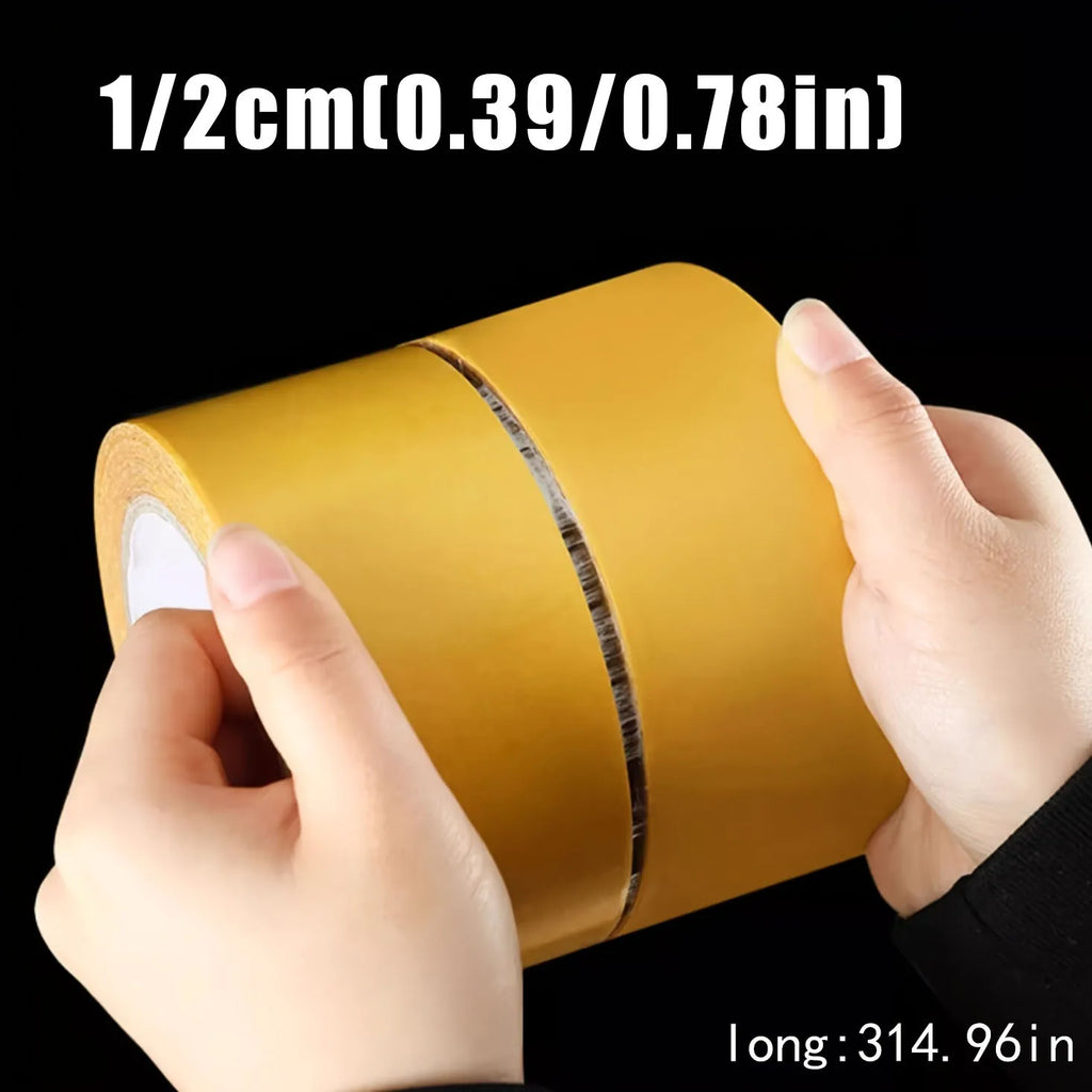 2 Rolls of Strong Adhesive Double-Sided Tape Specifically Designed for Fabric, Free from Seams and Burns