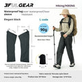 3F UL GEAR Outdoor Waterproof Leg Cover Approximately 79g with Adjustable Rain Proof Wear Resistant Tear Resistant Portable