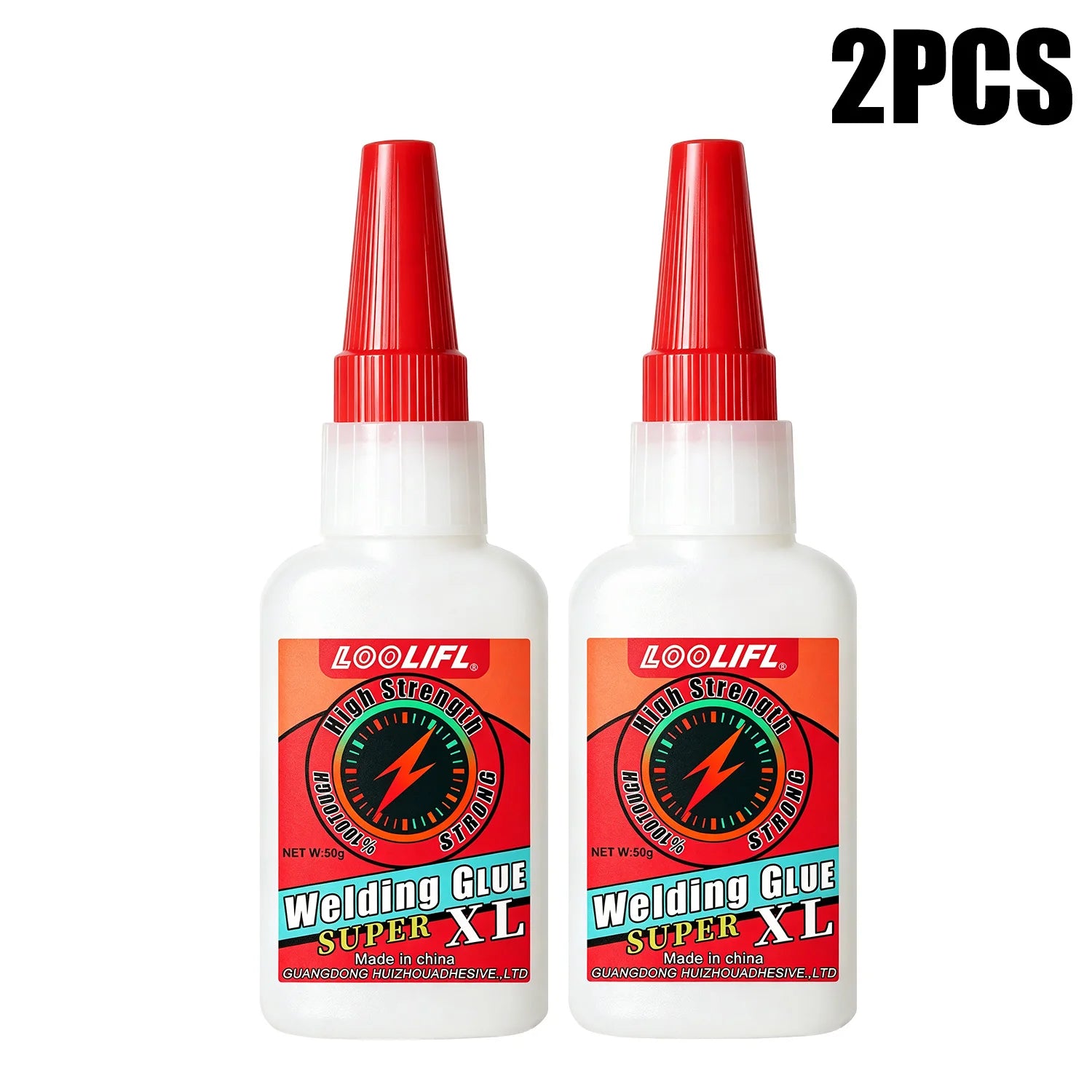 LOOLIFL 50g Oily Welding Super Glue Flexible Waterproof DIY Handcraft Adhesive for Leather Plastic Shoe Model Handmade Repair