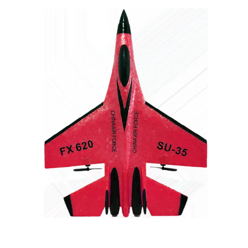 Remote Control Airplane 2.4G Remote Control Fighter Hobby Plane Glider Airplane EPP Foam Toys RC Plane Kids Gift