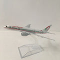 JASON TUTU 16cm Royal Air Maroc Boeing 787 Airplane Model Airplane Diecast Metal 1/400 Scale Planes