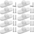 10pcs Portable Lightweight Horizontal Awning Mounting Pole Brackets for RV Awning Support Accessories for Caravans Awnings