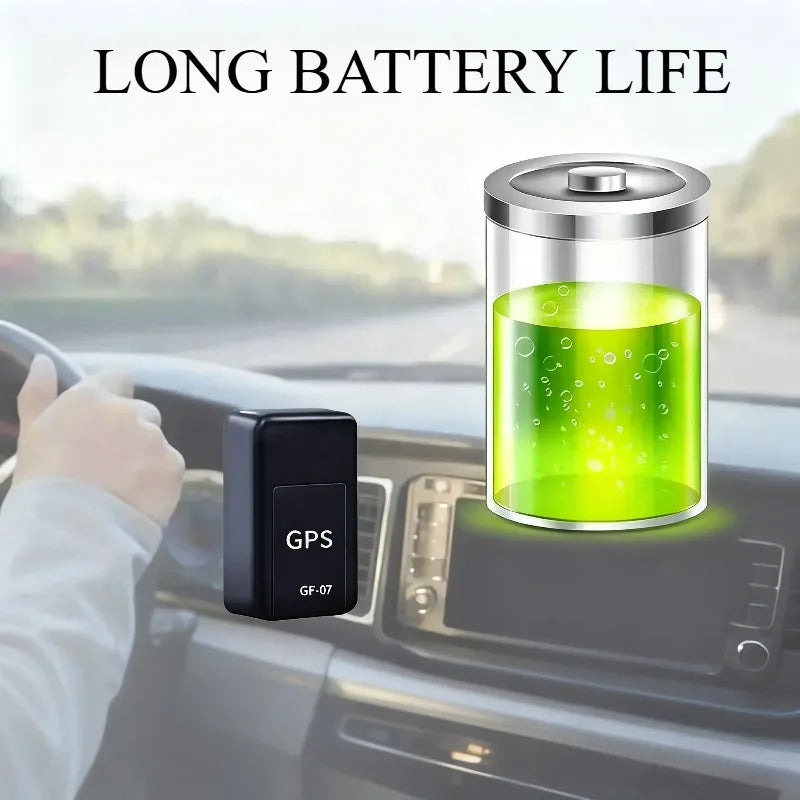 Gps Locator Remote Small Strong Magnetic Car Vehicle Anti-Theft and Loss Prevention Tracker Car Tracking Artifact Gf-07
