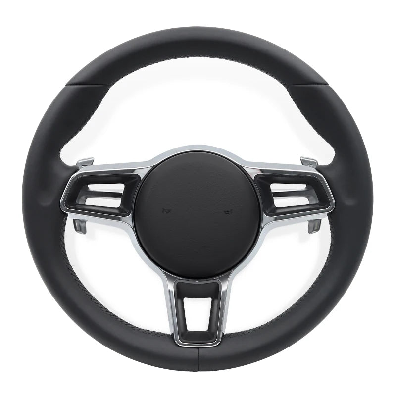 Steering wheel for Porsche Macan Cayenne Panamera Taycan 718 Cayman 991 992 911 911.2 997 Carrera GT2 GT2RS GT3 GT3RS GT3 RS GT4