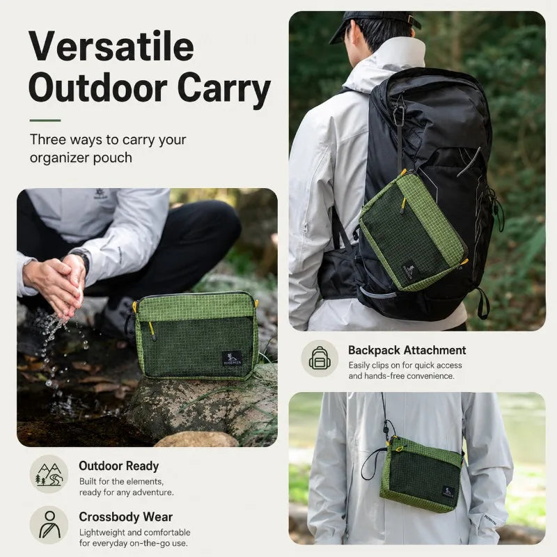 Ultralight Dyneema Waterproof Dry Bag UHMWPE Toiletries Makeup Storage Pouch Camping Hiking Beach Swimming Bushcraft Travel Gear