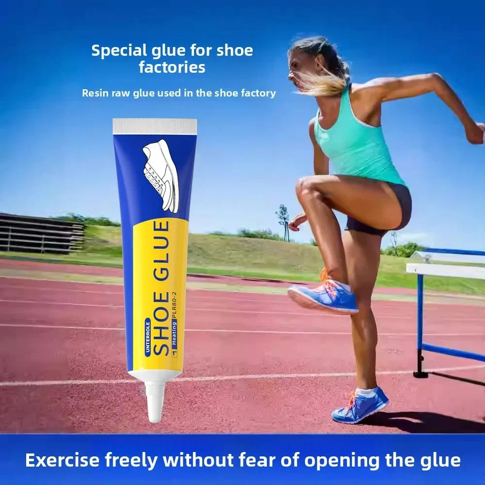 60ml Shoe Repair Adhesive Quick-drying Low Odor Strong Adhesive Soft Resin Shoe Glue for Fixing Worn Shoes or Boots