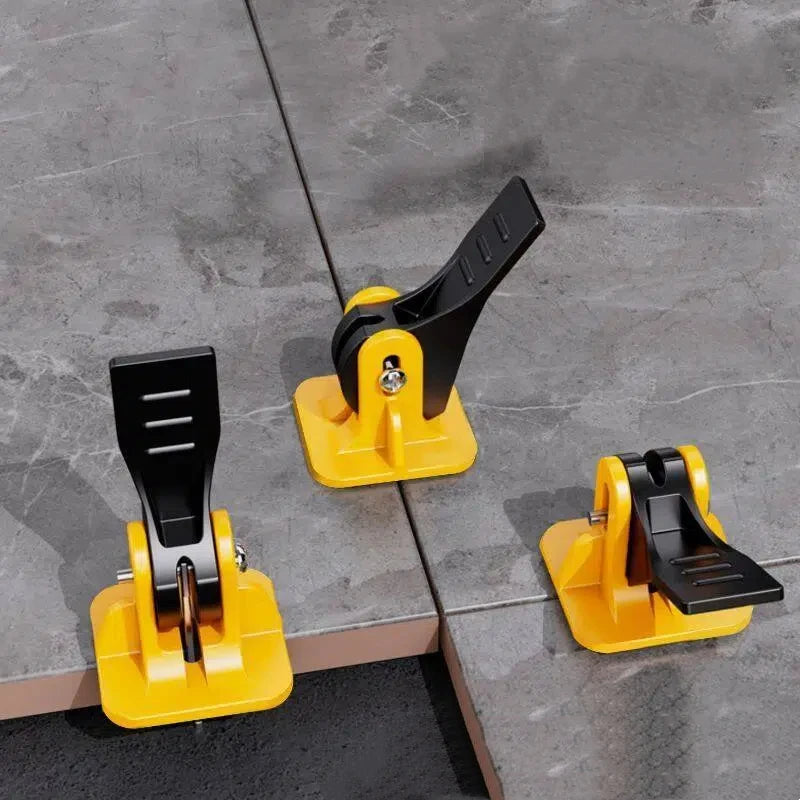 Reusable Floor Porcelain Tile Leveling System Clips Ceramic Levelers Kit for Tile Laying Fixing Wall Tile Construction Tools