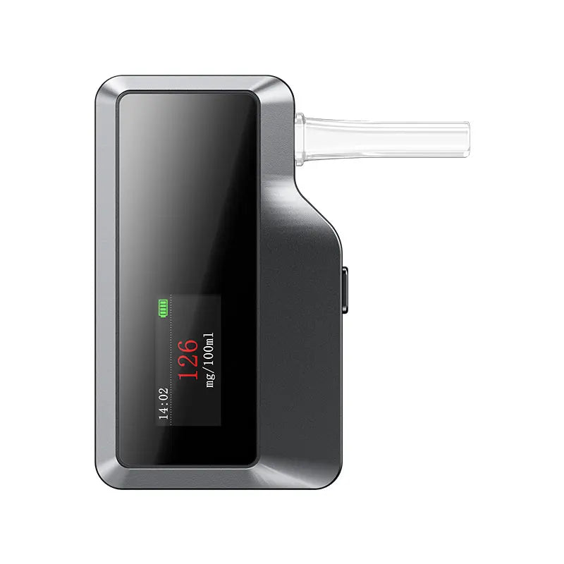 Newest Design Breathalyzer Alcohol Tester HM05, Personal Breath Alcohol Detector, Portable Digital  Electrochemical Sensor