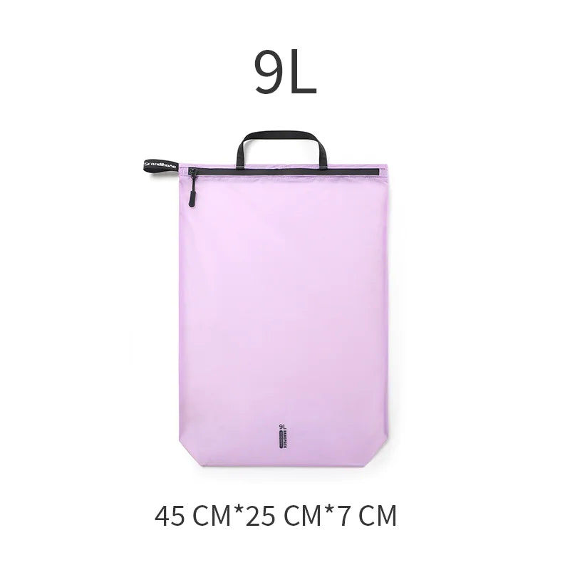 Waterproof Travel Handbag Storage Pouch Lightweight Clothes Organizer Zip Bag for Toiletries Socks Underwear Luggage