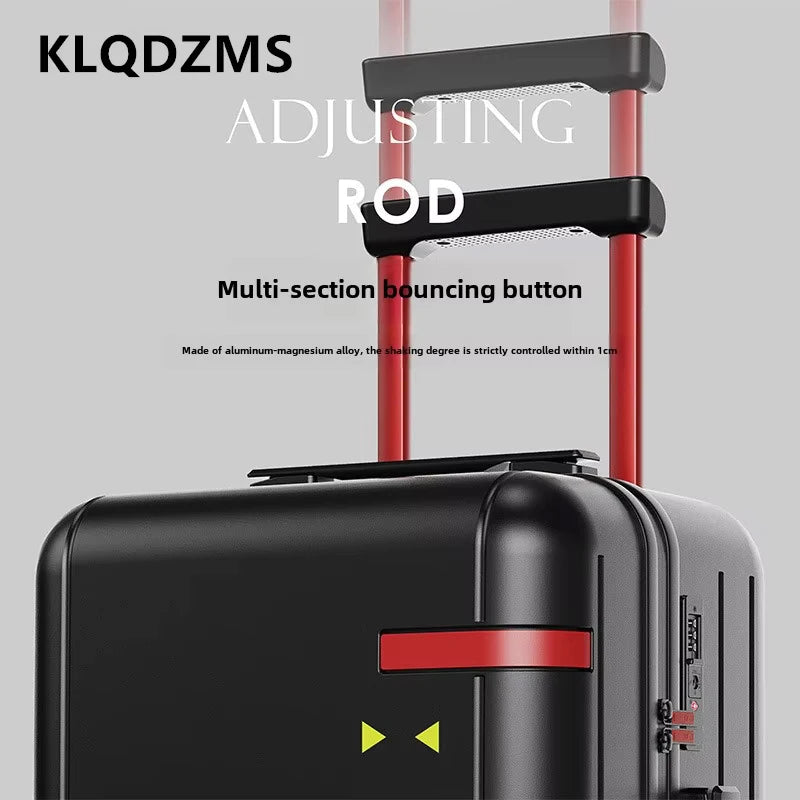 KLQDZMS The New 20-inch Luggage 24"26" Large-capacity Luggage PC Boarding Box Strong and Durable Suitcase with Wheel Suitcase