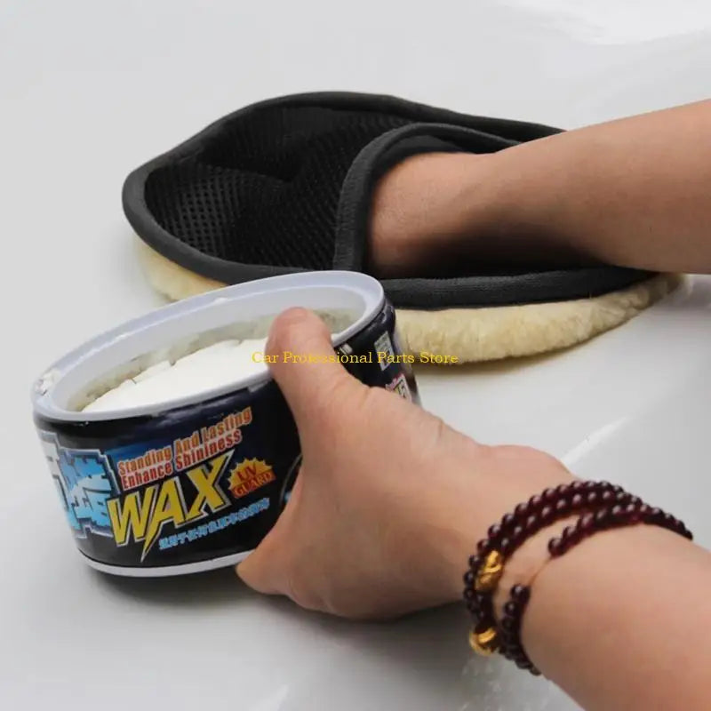 R53D Car Wash Mitt 24x16cm Microfibre Wool Glove Car Care Kitchen Household Wash Washing Cleaning Mit Cloth