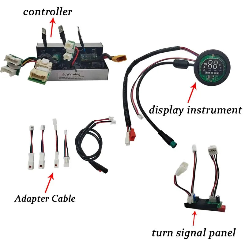 Upgraded 55km/h E-Scooter Controller Kit For Xiaomi Elite E-Scooter - Speed Unlock, Motor Self Learning Motherboard Replacement