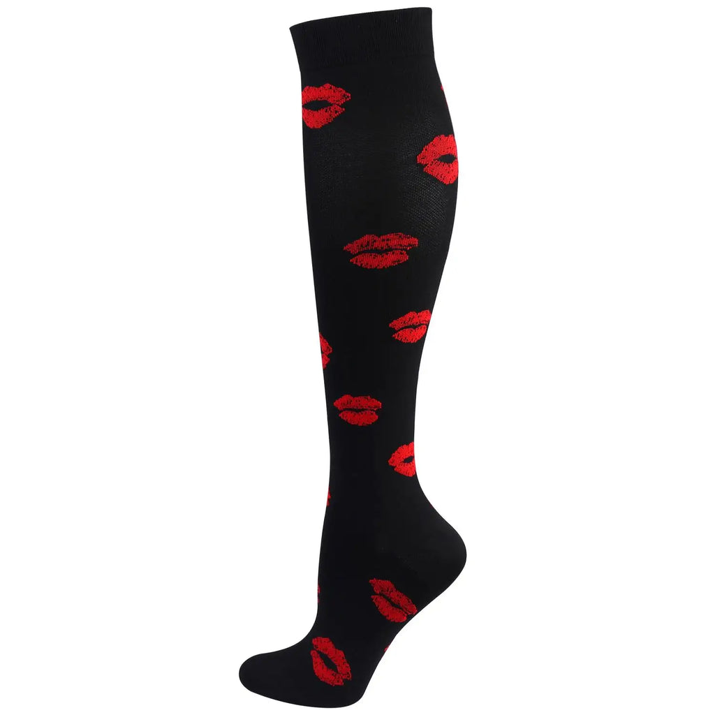 New Compression Socks Men Best Graduated Athletic 20-30 Mmhg Nursing Socks Fit For Running Flight Travel Compression Sport Socks