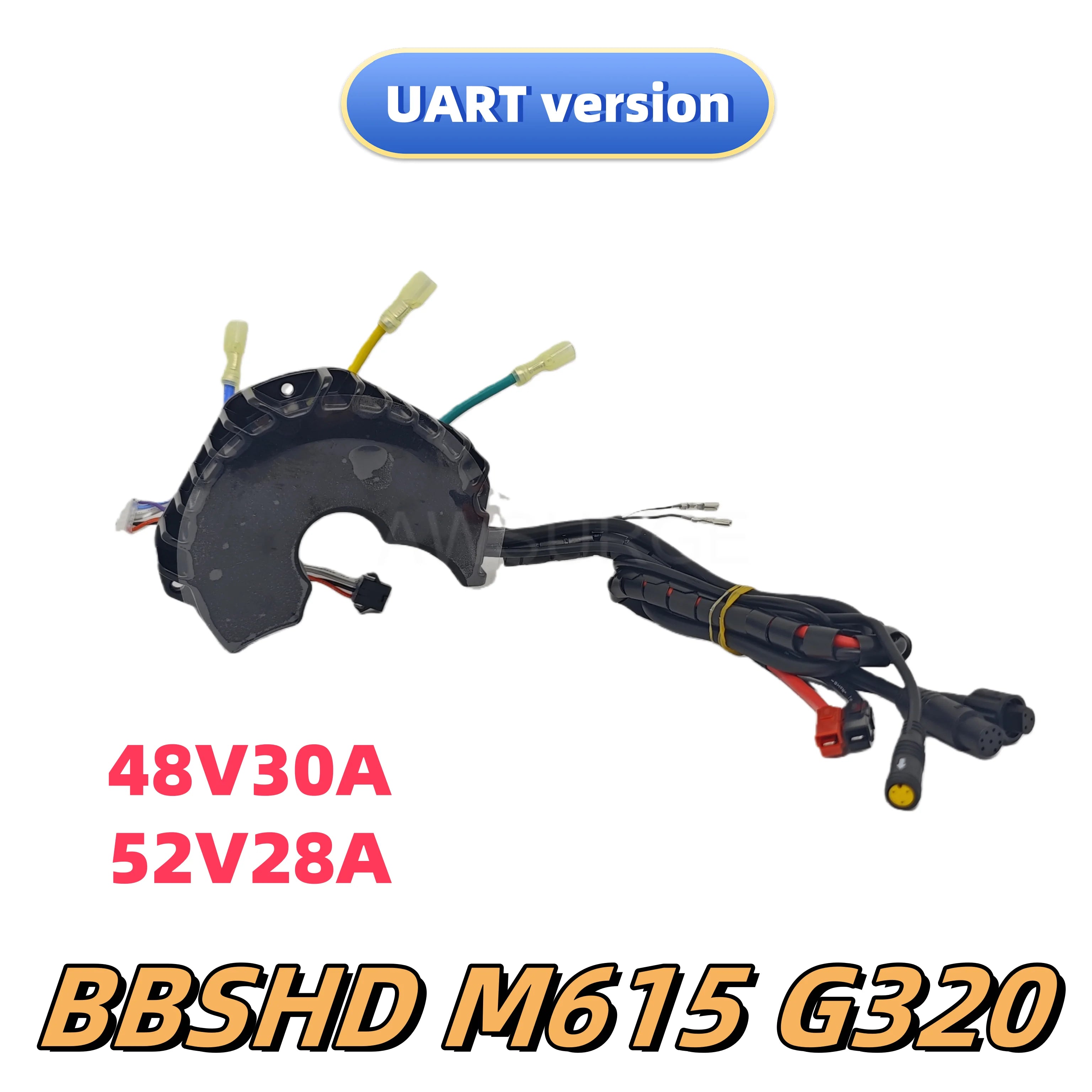 Bafang Mid Drive Motor Controller Replacement for BBS03 M615 G320 BBSHD Motor 48V 30A 1000W 52V 28A 1000W