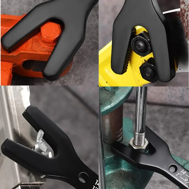 6-25mm Universal Self-tightening Wrench Double-head Open-end Adjustable Wrenchs Multi-purpose Portable Repair Spanner Hand Tools