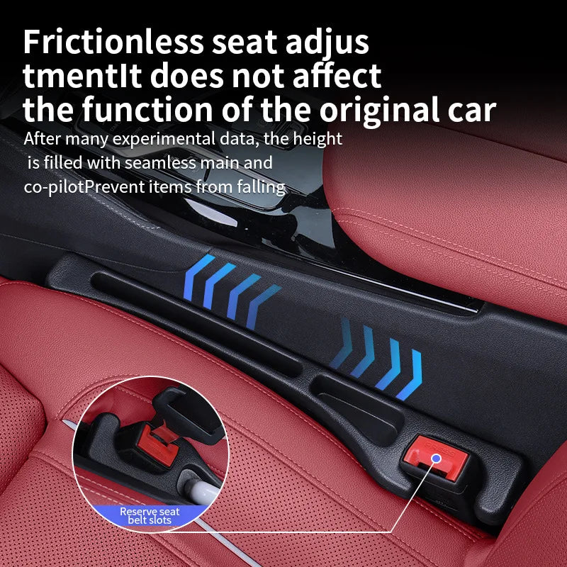 Car Seat Gap Filler Side Seam Plug Strip Leak-proof Filling Strip For All Car Model Wallet Phone Holder Car Accessories