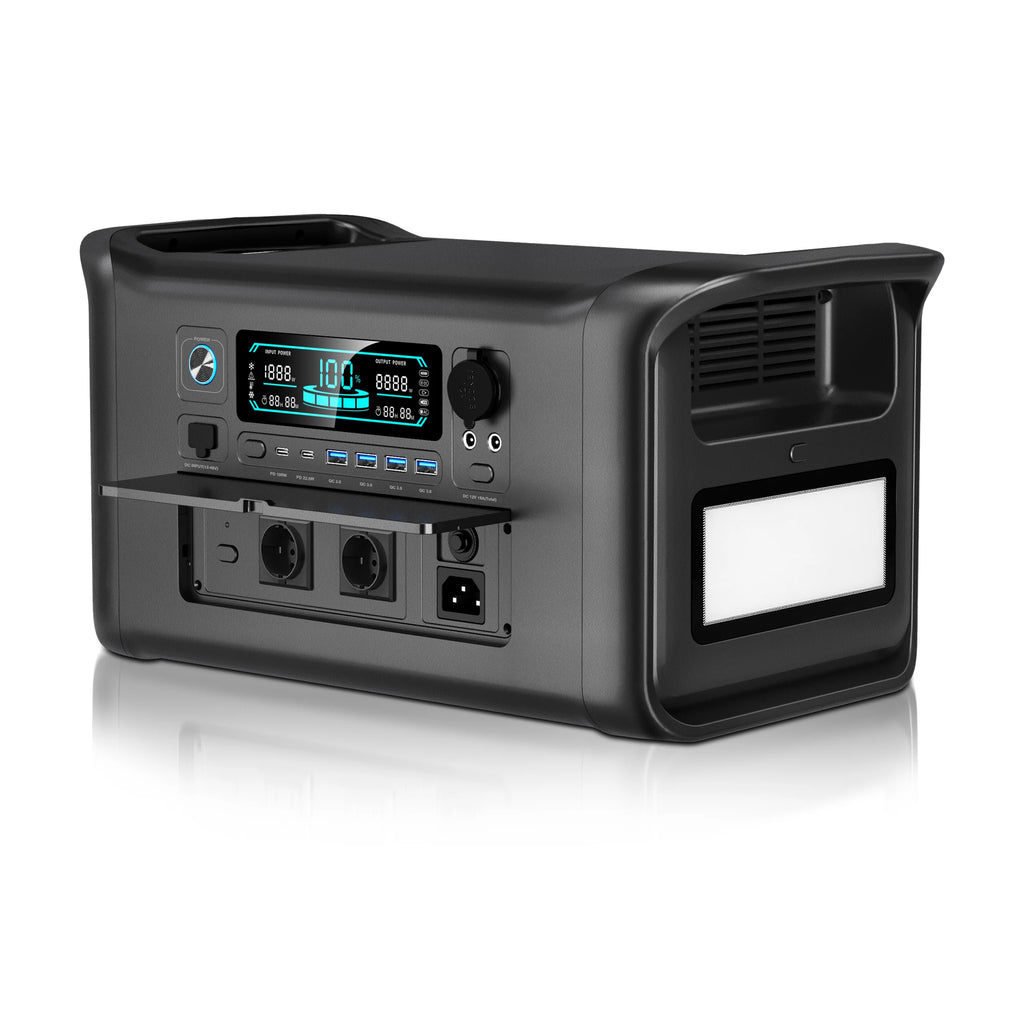 CTOLITY 345Wh/1024Wh/2048Wh Generator Portable Mobile Power Station 400W Solar Panel For Outdoor Camping Energy Storage