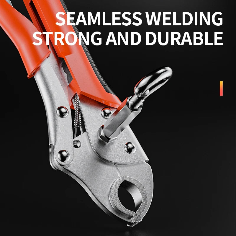 HILIXUN Remove the tong water separator, remove the geothermal pipe, clean the heating special pliers wrench tool