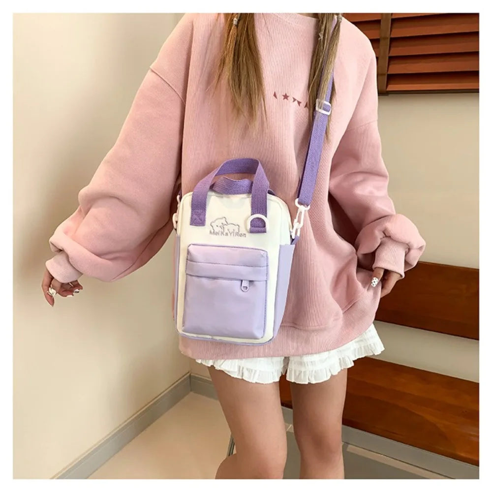 New Transparent Doll Display Bag Casual Cute Shoulder Bag Girl Trendy Crossbody Bag