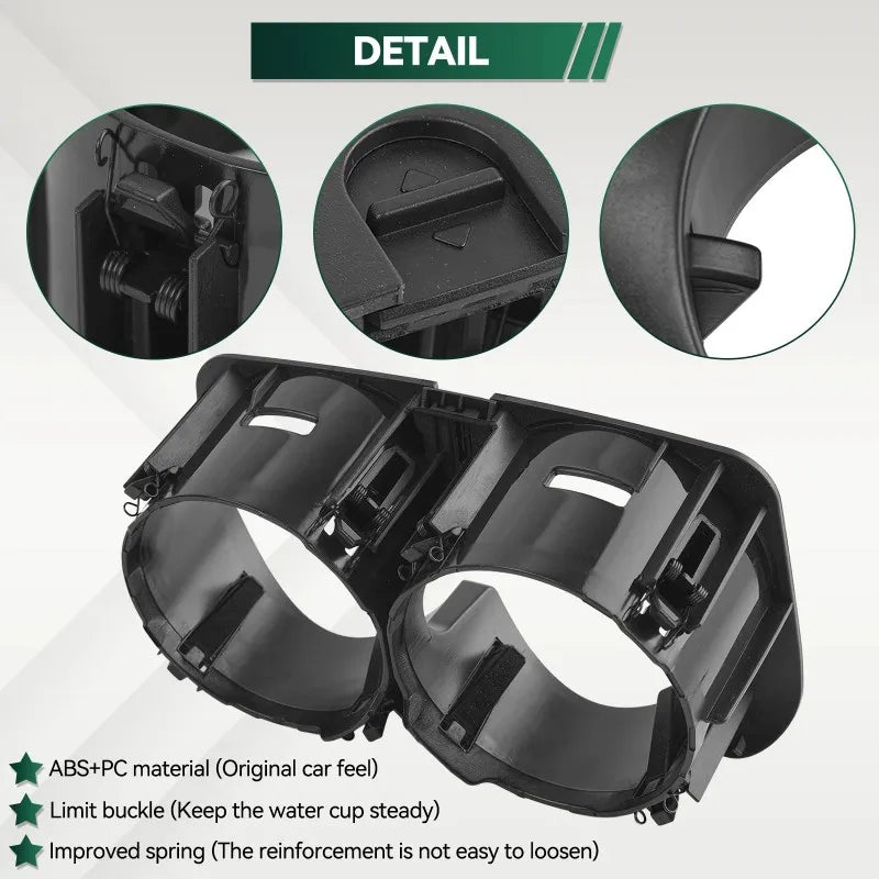 1pc Car Center Console Insert Drinks Water Cup Holder OEM2056800691 For Mercedes Benz C E GLC V G Class W205 W213 W253 W447