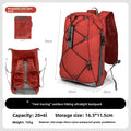 Hikeman Outdoor Sports Backpack Travel Hiking Silicone-Coated Water-Resistant Lightweight Foldable Large Capacity Backpack