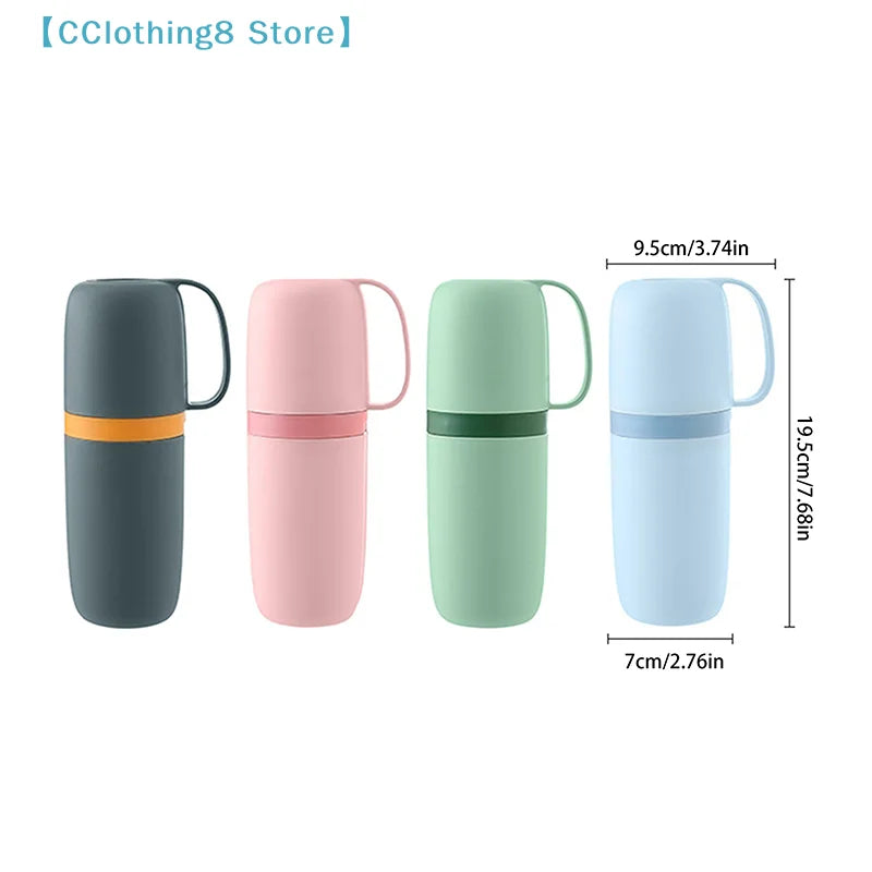 Toothbrush Cup Travel Toothbrush Toothpaste Holder Simple Portable Mouthwash Cup For Business Trip Home Camping Acessor【AliS8】