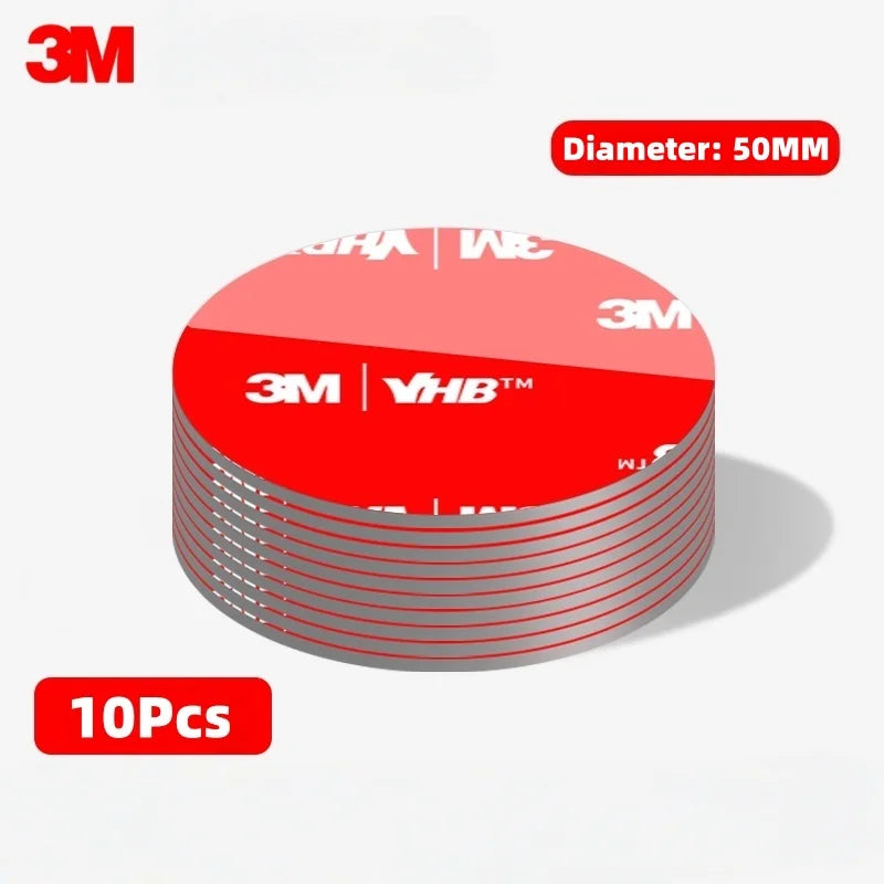 Original 3M VHB Double Sided Foam Tape Heavy Duty Adhesive Dash Cam Mount Mounting Tape Black for Automotive Car Home Use