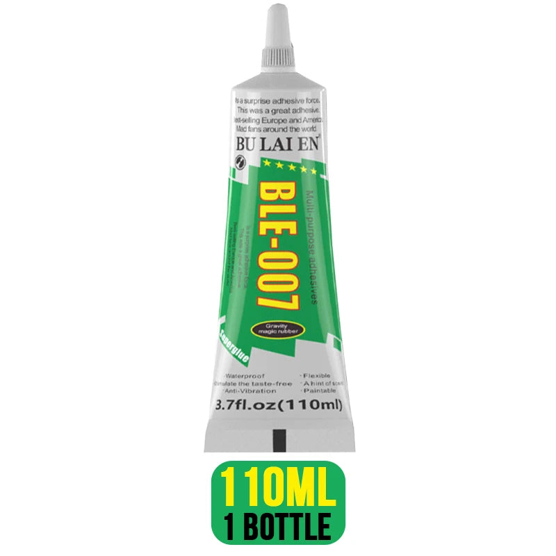 15ml 50ml 110ml Clear Universal Repair Glue Strong Transparent Adhesive for Mobile Phone Screen Tablet Fixing Jewelry Making DIY