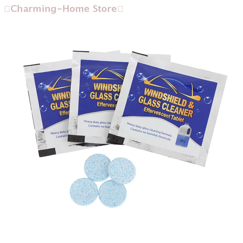 【M】20PCS Car Wiper Fine Cleaner Glass Cleaning Car Solid Wiper Window Cleaner For Any Glass Or Window Car Accessories