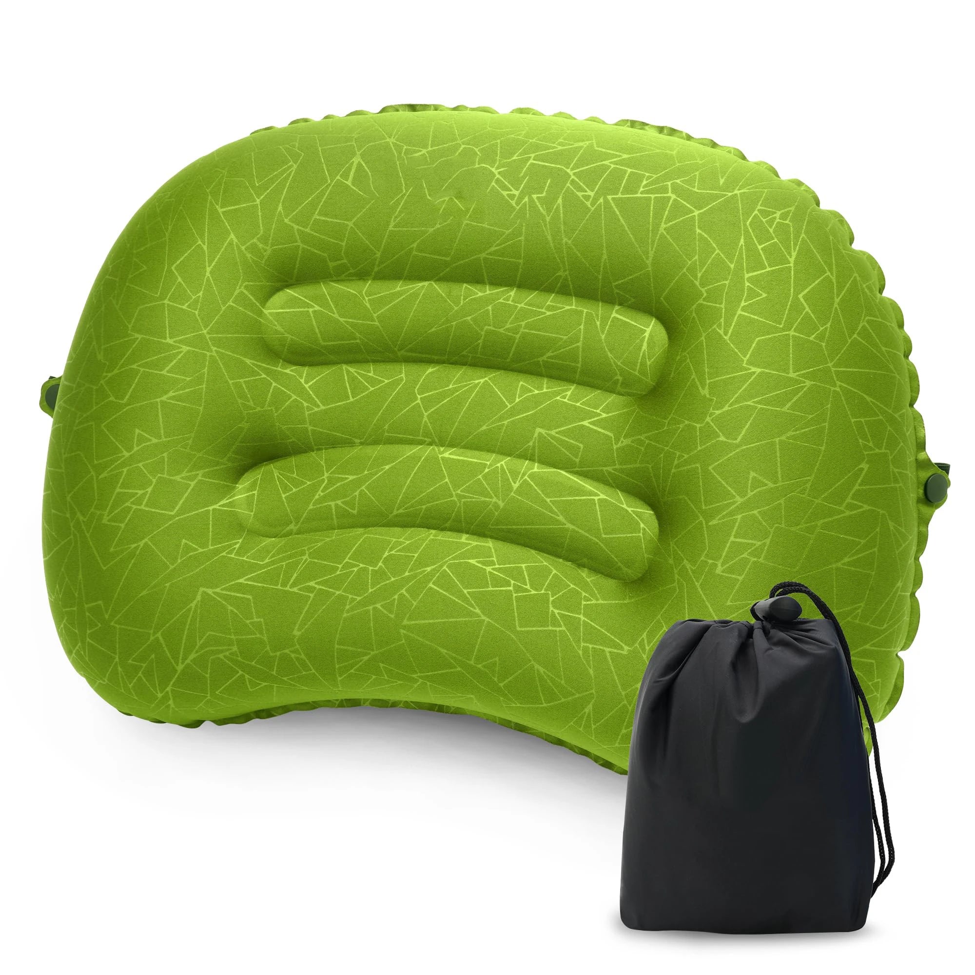 Camping Travel Pillow Ultralight Inflatable for Neck Lumbar Support Camp Hiking Sleeping Pillow